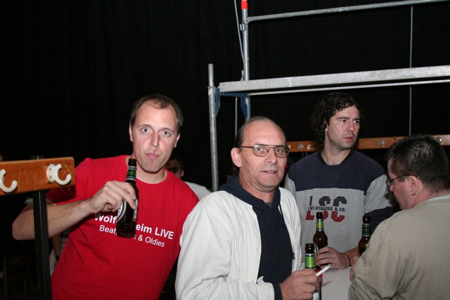 Backstage-Bereich
