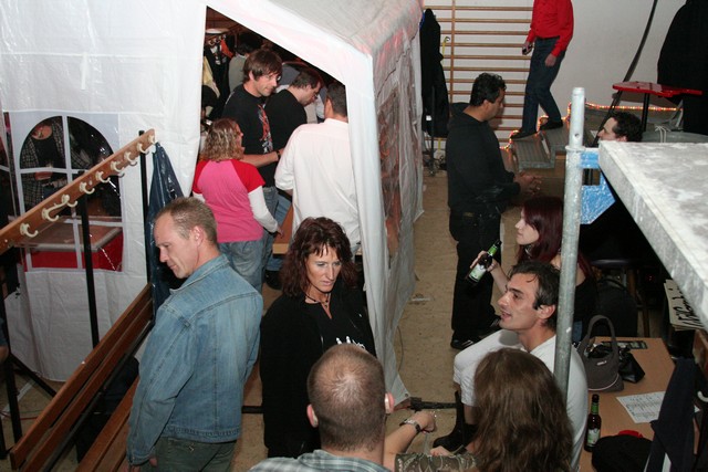 Backstage-Bereich