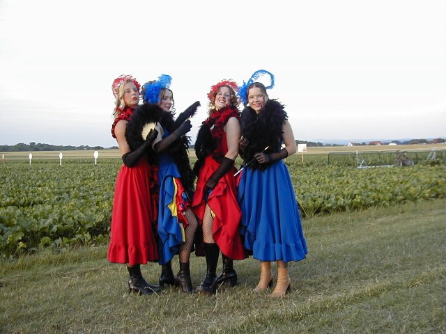 Die Damen sind fertig