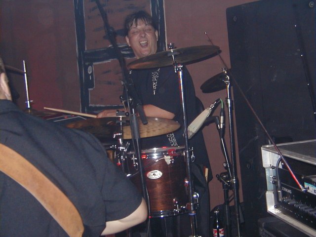 On the Drums: Gernot!