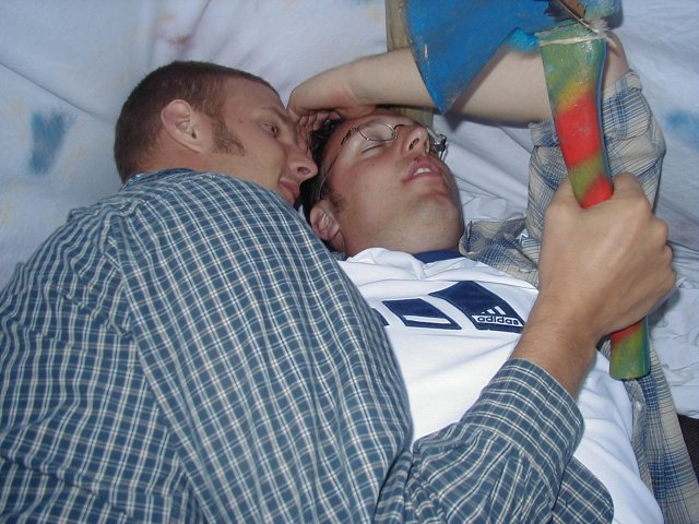 Frank und der schlafende Daniel