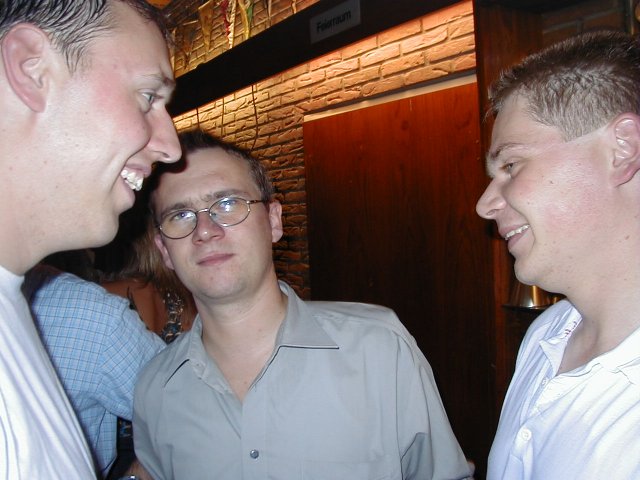 Daniel, Marco und Peter