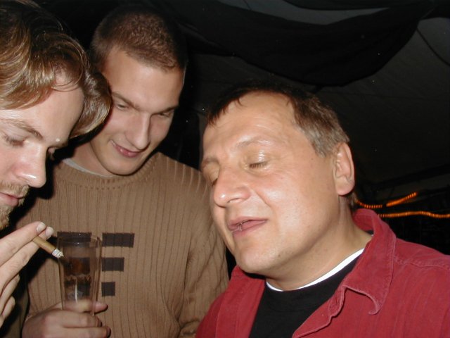 Von links: Thomas, Frank, Bernd