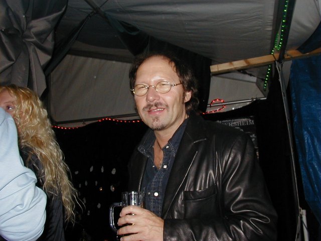 Erwin mit Bier