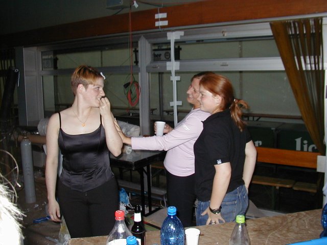 Pia, Sabrina und Nina