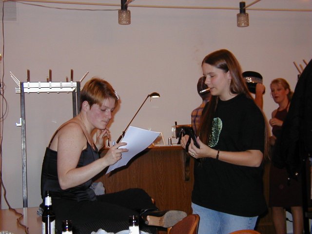 Pia (links), Vanessa (rechts)