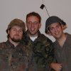 Drei Soldaten: Thomas, Daniel und Daniel