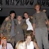 Soldaten: Rolf, Daniel, Daniel und Frank