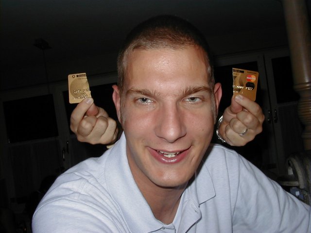 Frank mit kaputter Eurocard