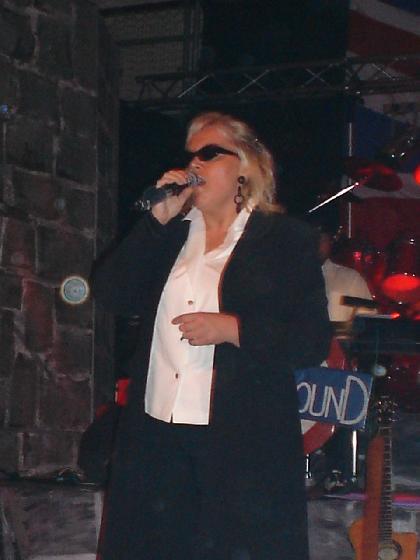 Renate bei ihrem Autritt