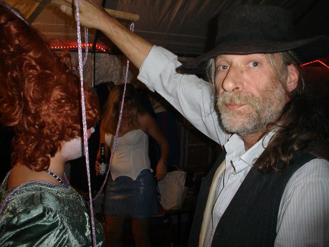 Achim als Puppenspieler