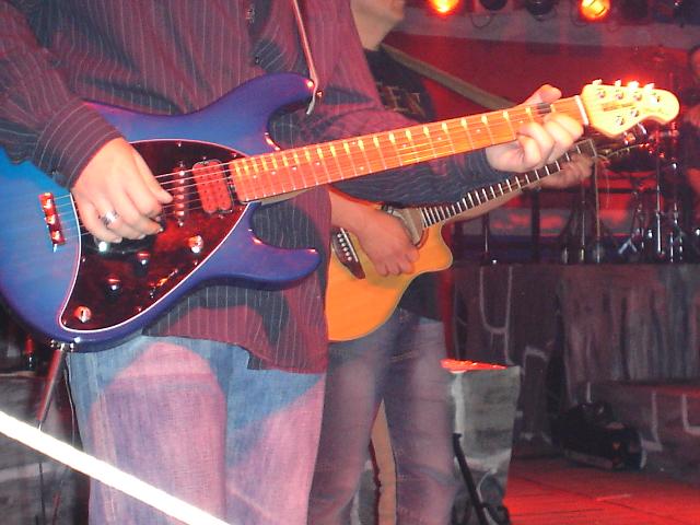 Andreas' und Bernds Gitarren
