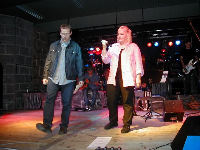 Ralf und Renate bei der Probe