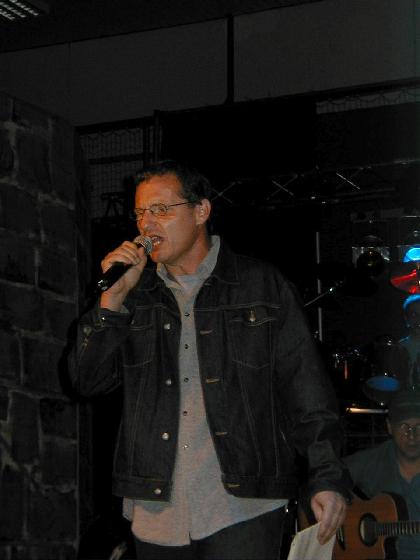 Ralf bei der Probe