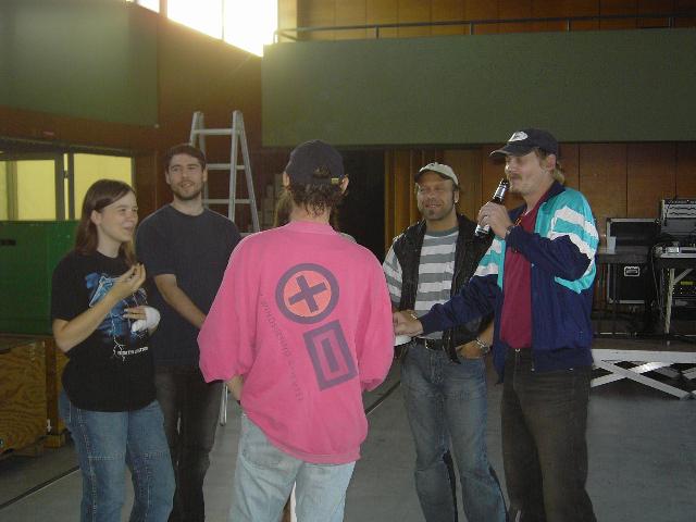 Vanessa, Rene, Klaus, Gerry und Kolo