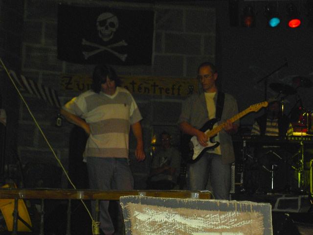 Etwas dunkel: Martin und Andy
